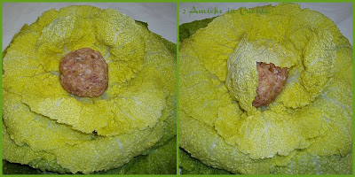 Preparazione del cavolo verza all'eugubina