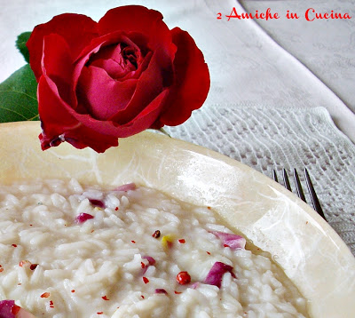 risotto alle rose