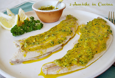 Filetti di trota farciti con salsa verde, ricetta tipica umbra