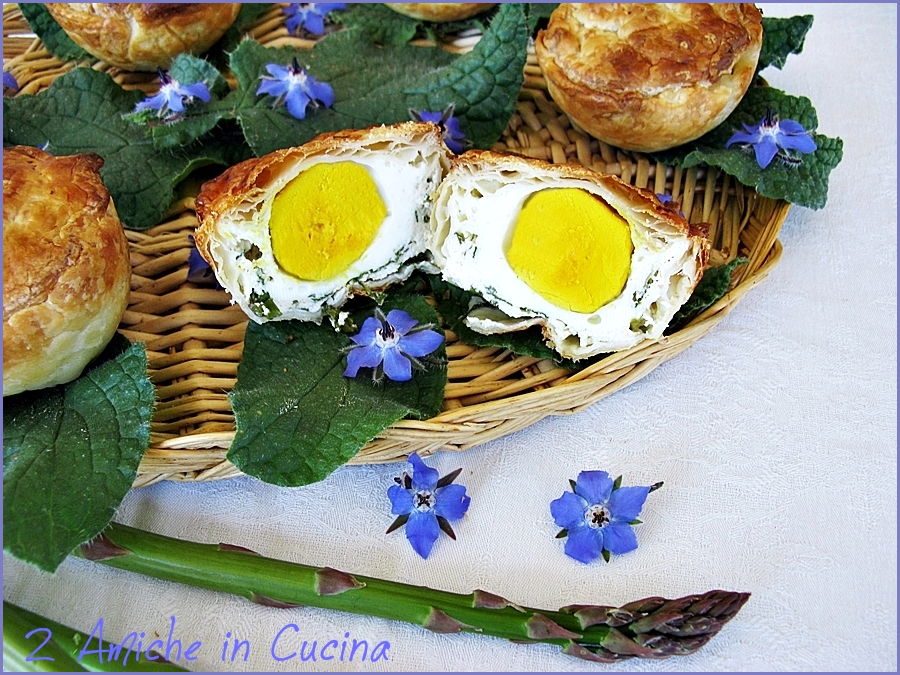 Torta Pasqualina in versione monoporzione