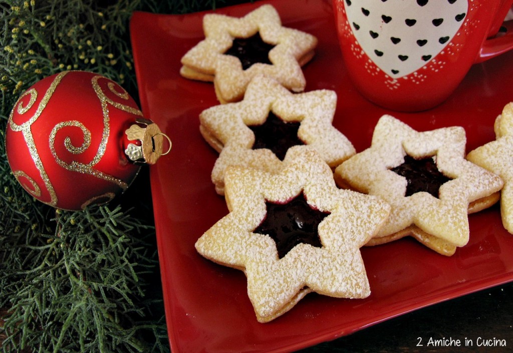 Dolci di Natale per intolleranti, le stelline di frolla gluten free alla confettura