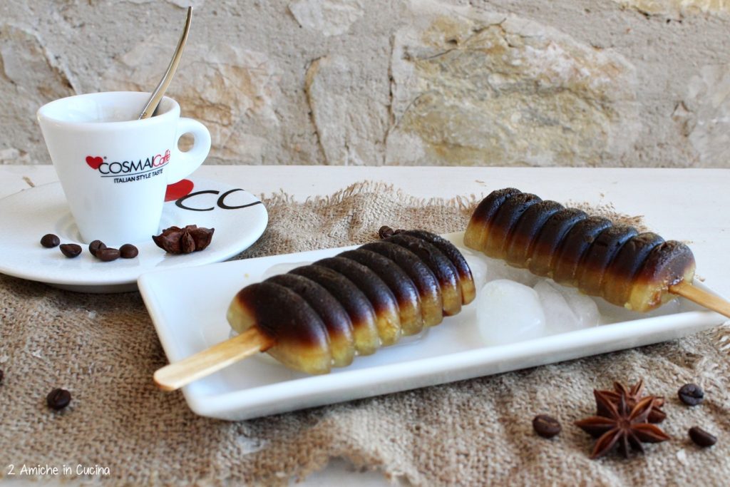 Ghiaccioli al caffè e anice 