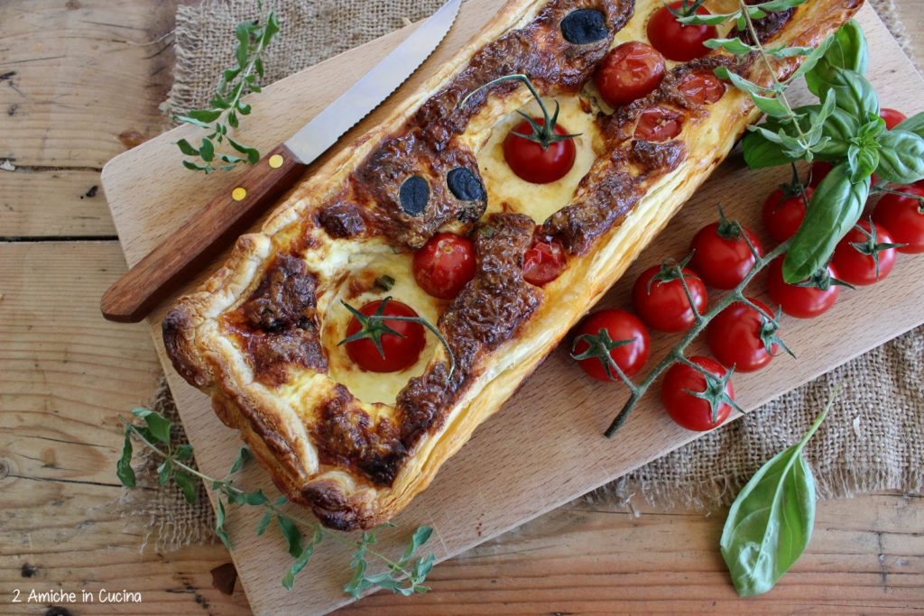 Plumcake salato pomodorini e mozzarella 