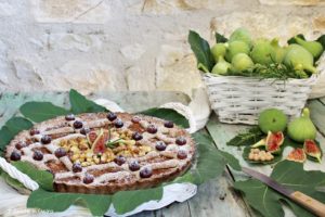 crostata di fichi e ceci
