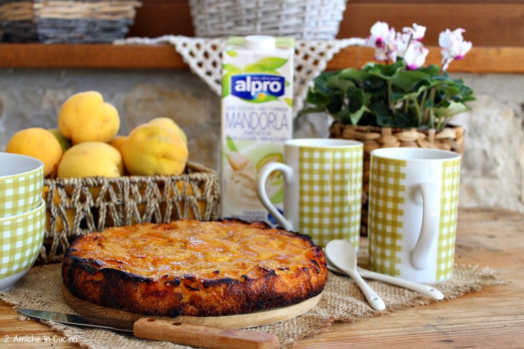Torta rovesciata alle pesche 
