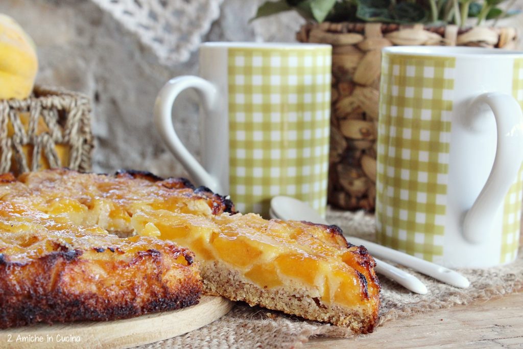 Torta rovesciata alle pesche 4