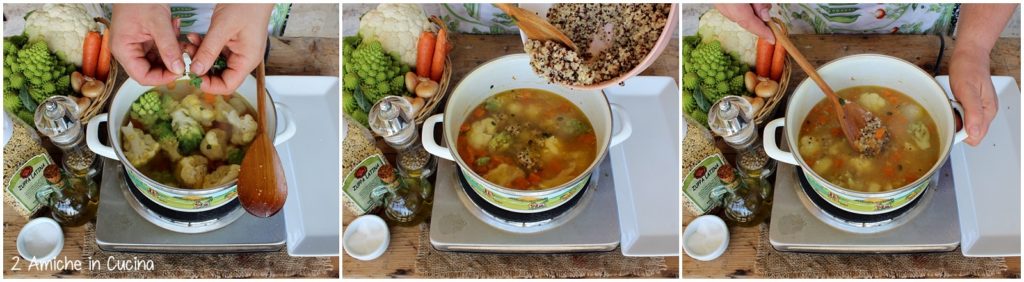 zuppa latina con verdure passo passo 9