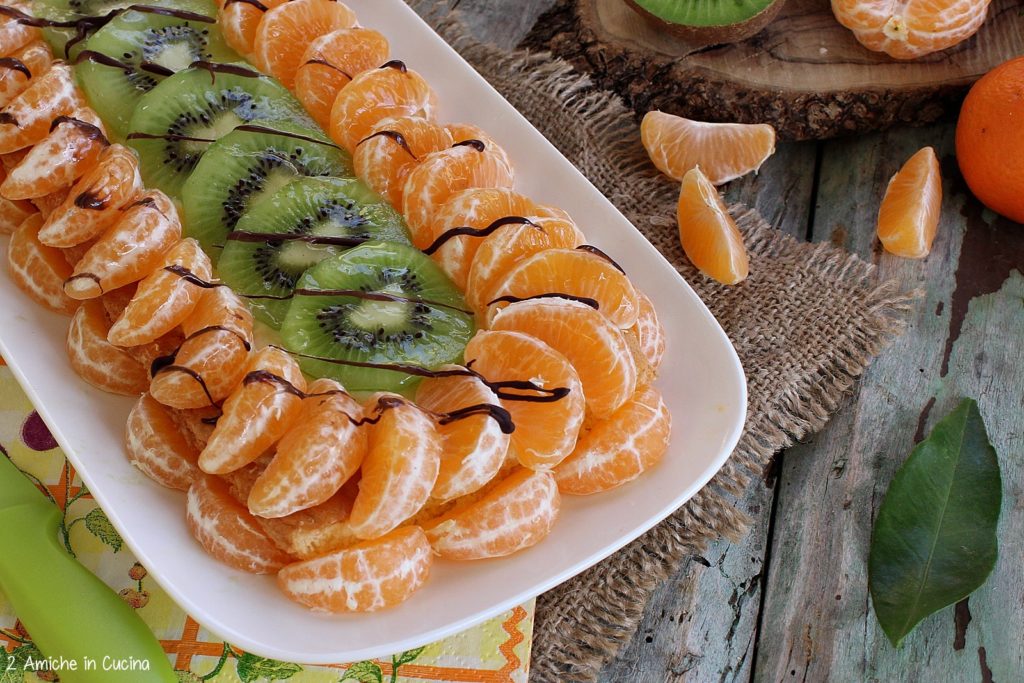 Torta alla frutta kiwi e clementine 1