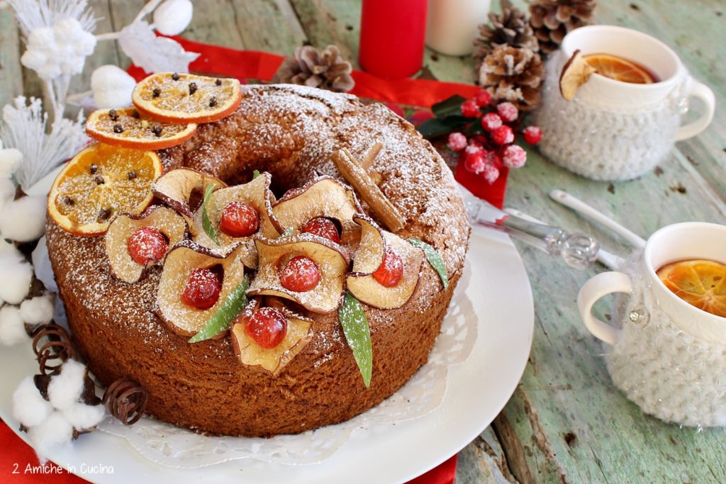 Chiffon cake speziata