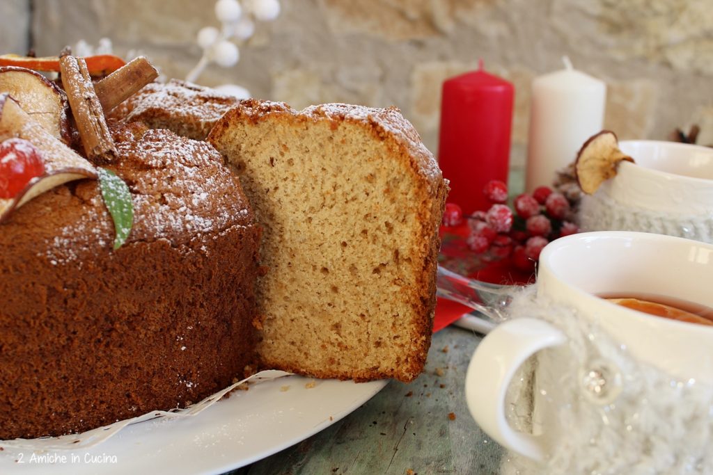 Chiffon cake speziata 