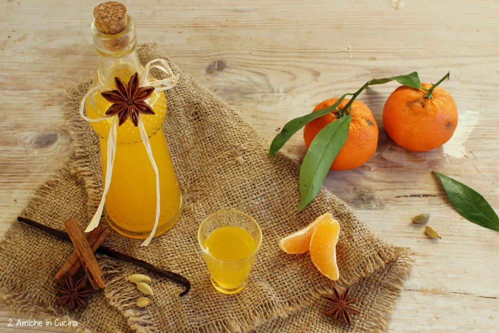 Liquore alle clementine e spezie 