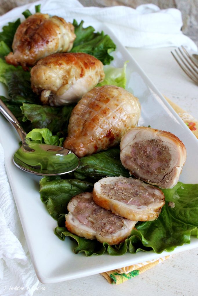 Fusi di pollo al tegame