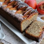 Plumcake alle mandorle e cachi