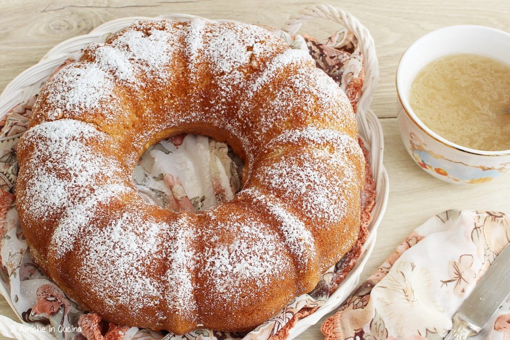 ciambella cocco e ananas 
