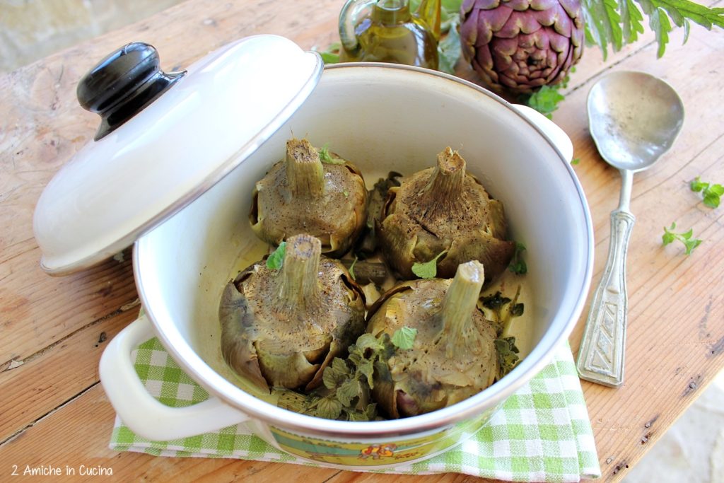 carciofi alla romana 