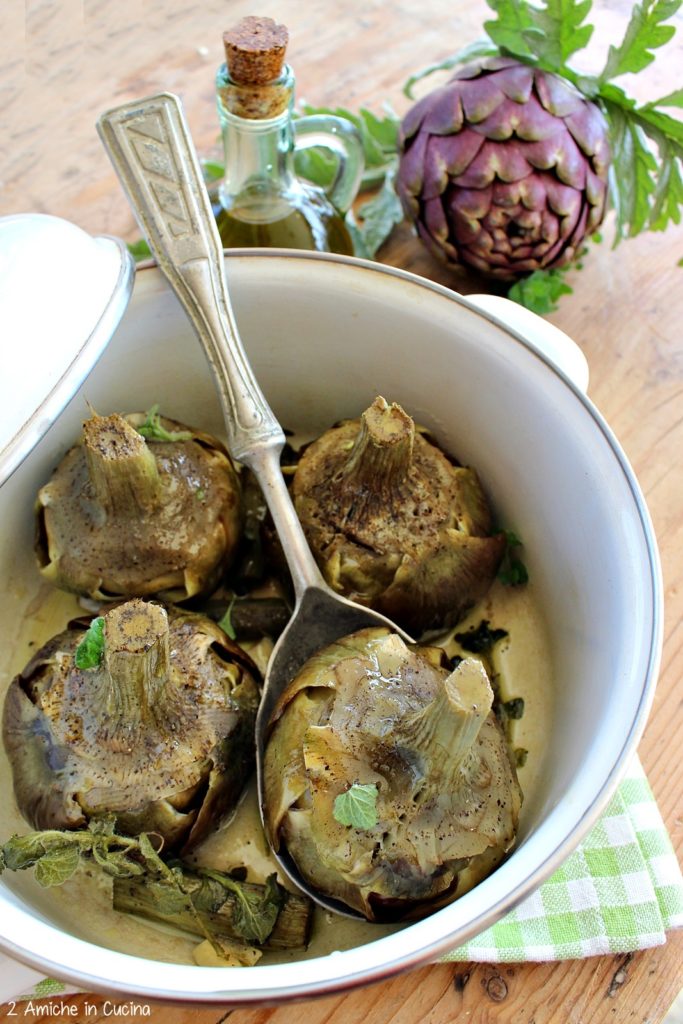 carciofi alla romana 