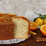 Chiffon cake alle mandorle e agrumi