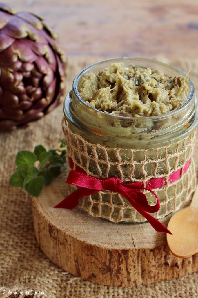 Crema di carciofi e capperi 