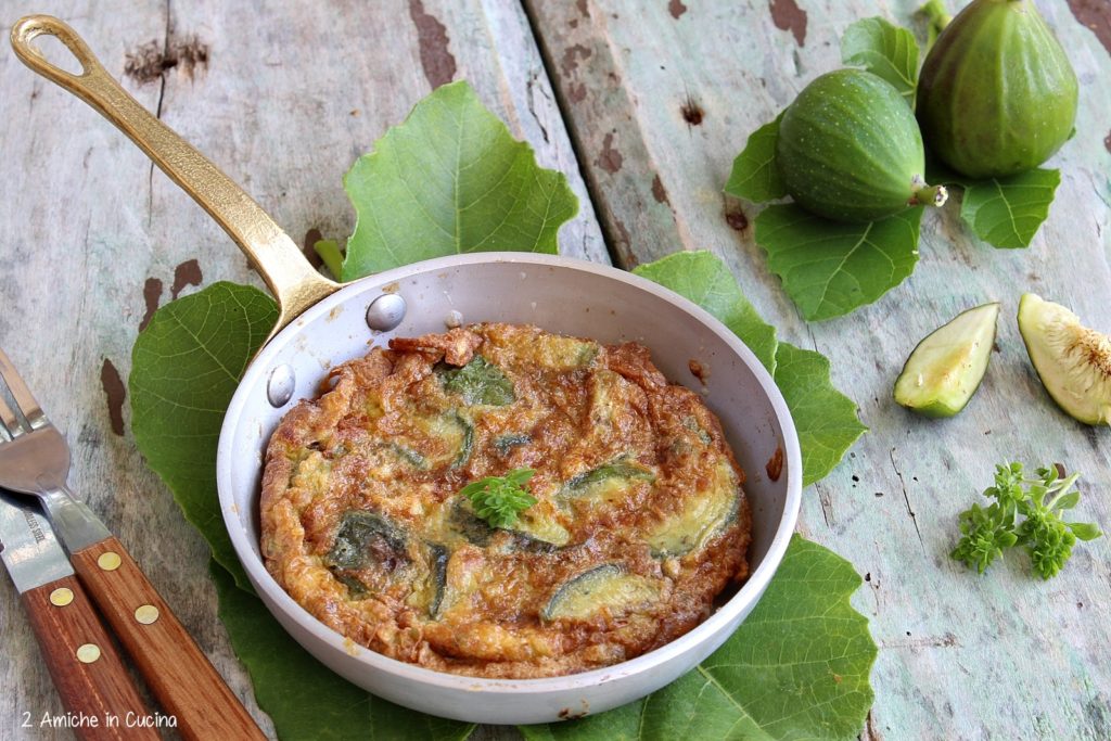 frittata di fichi acerbi ricetta facile