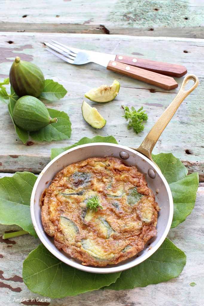 Frittata di fichi acerbi ricetta facile