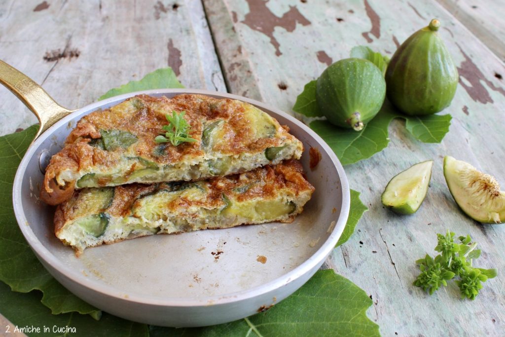Frittata di fichi acerbi ricetta facile