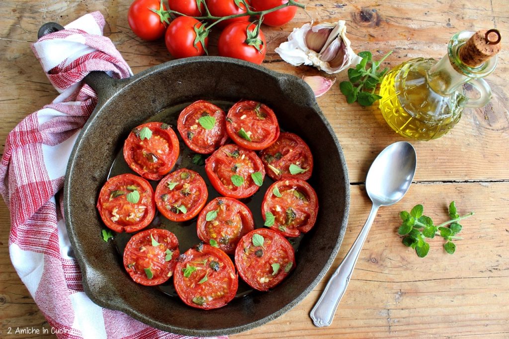 pomodori in padella- ricetta umbra