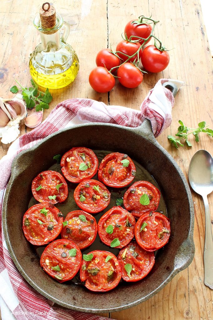 pomodori in padella- ricetta umbra