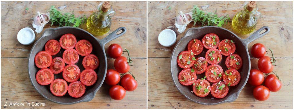 pomodori in padella- ricetta umbra