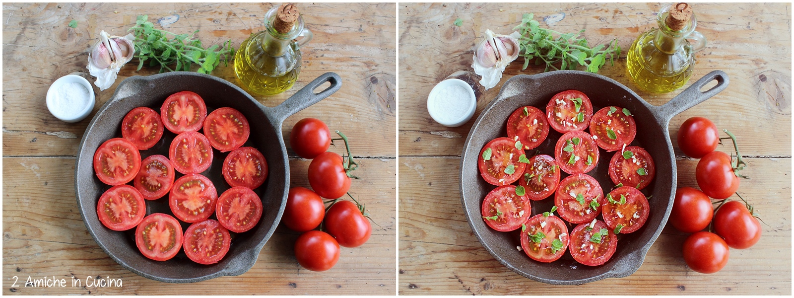 pomodori in padella- ricetta umbra