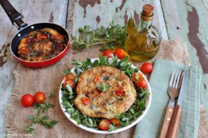 ricetta della frittata con portulaca