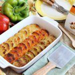 Sformato di gnocchi di fonio e peperoni, ricetta senza nichel, senza lattosio e senza glutine
