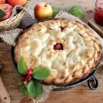 Torta di mele e corniole, torta di frolla simil torta di mele di Nonna Papera