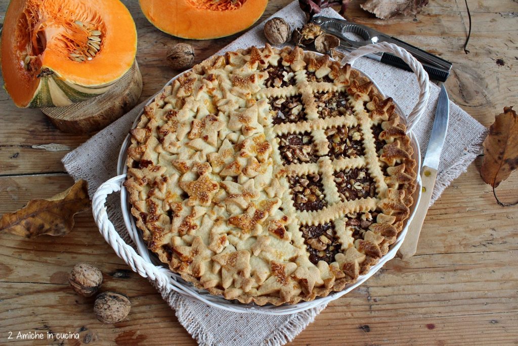 Ricette per preparare la crostata di zucca e noci