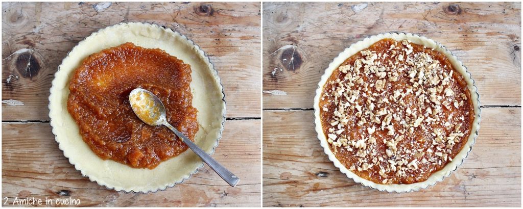 Ricette per preparare la crostata di zucca e noci