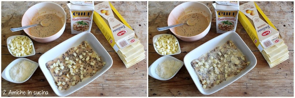 Lasagne lenticchie e provola, come riciclare le lenticchie di Capodanno
