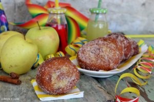 Frittelle alle mele tedesche, con le mele