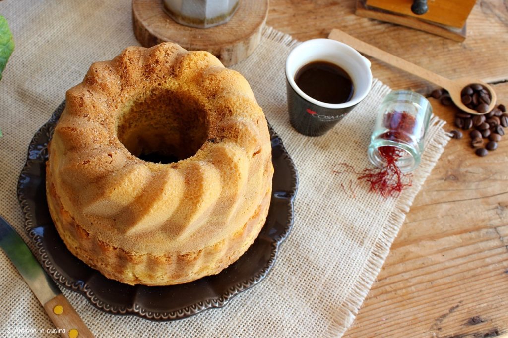 Ciambella allo zafferano in stimmi purissimo umbro