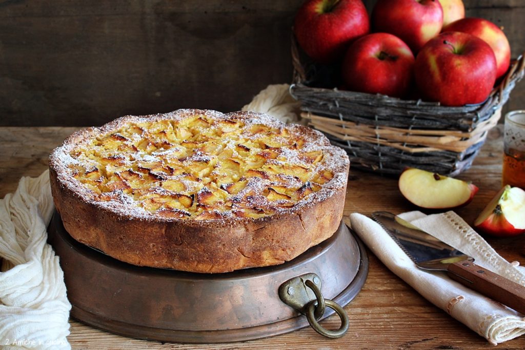 Torta di mele della Normandia- Tarte normande aux pommes