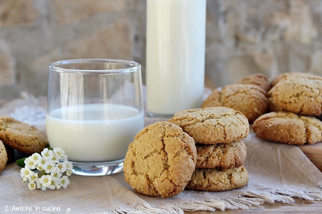 biscotti senza lattosio