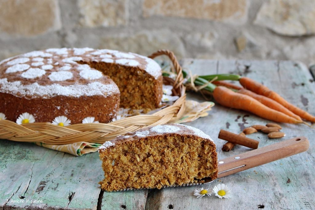 back to school - 30 colazioni per la scuola fetta di torta di carote