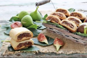 Mini strudel ai fichi, biscotti simil settembrini