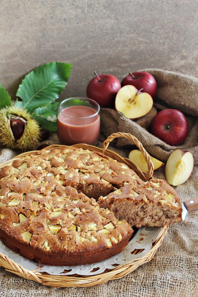 torta con castagne lesse