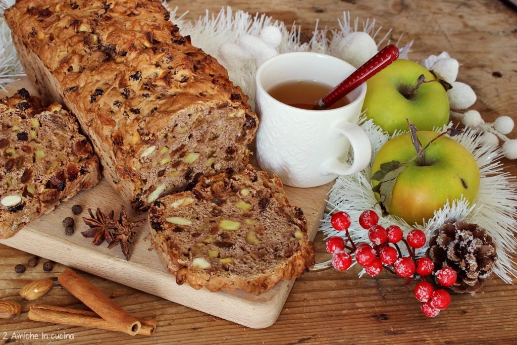 Ricetta apfelbrot -pan di mele tedesco tipico di Natale