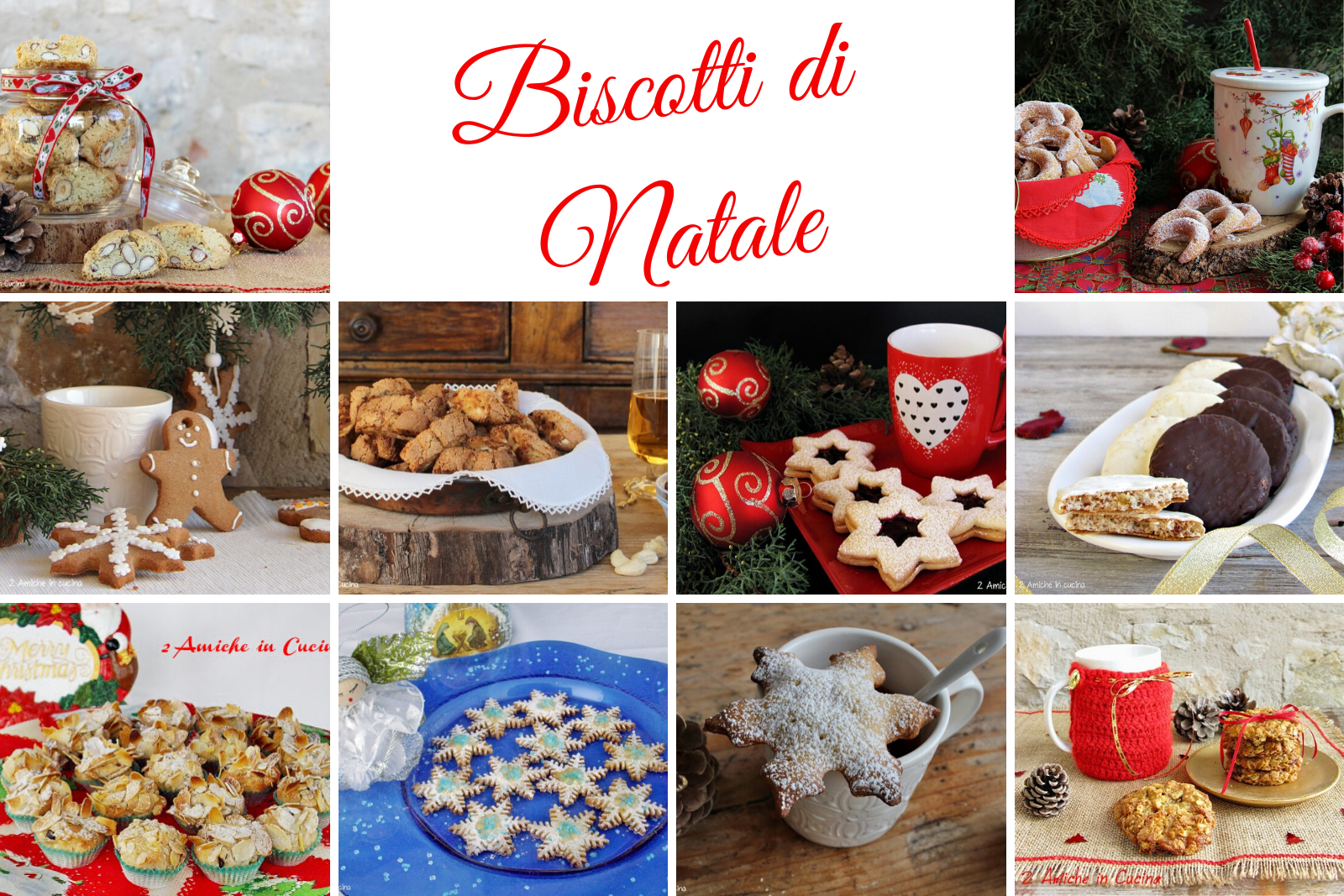 Dolci Natalizi Jamie Oliver.Biscotti Di Natale 20 Ricette Facili 2 Amiche In Cucina