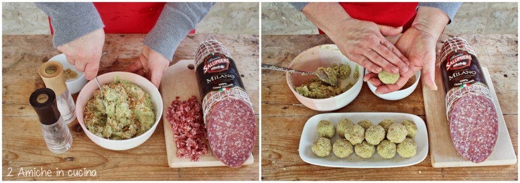 Come fare le polpette di pane e salame