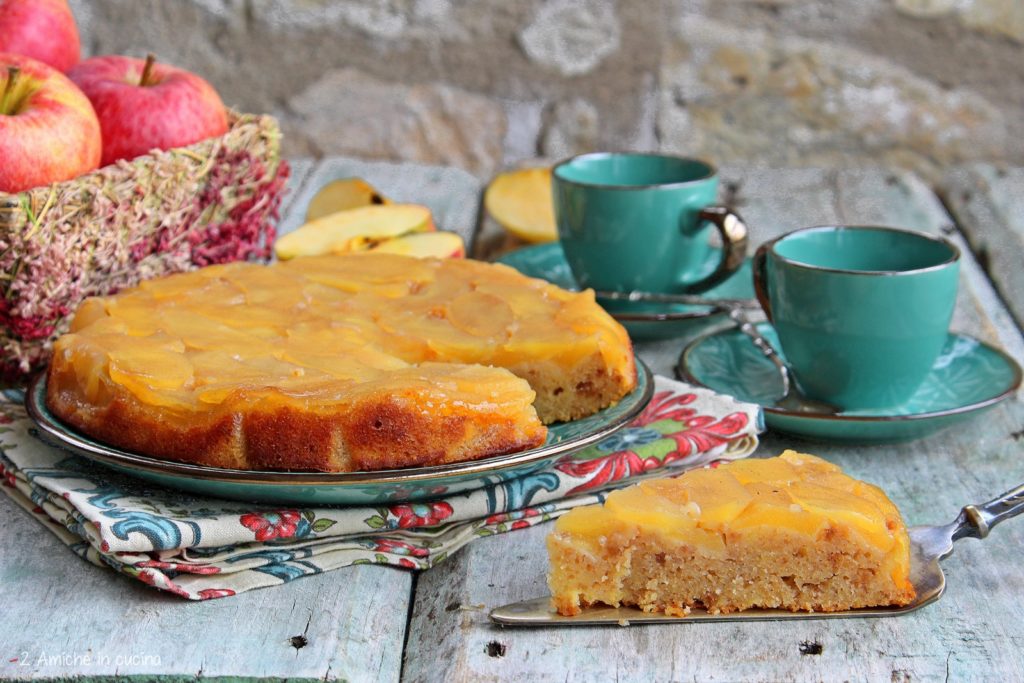 Torta di mele colombiana con avanzi di torta ponqué