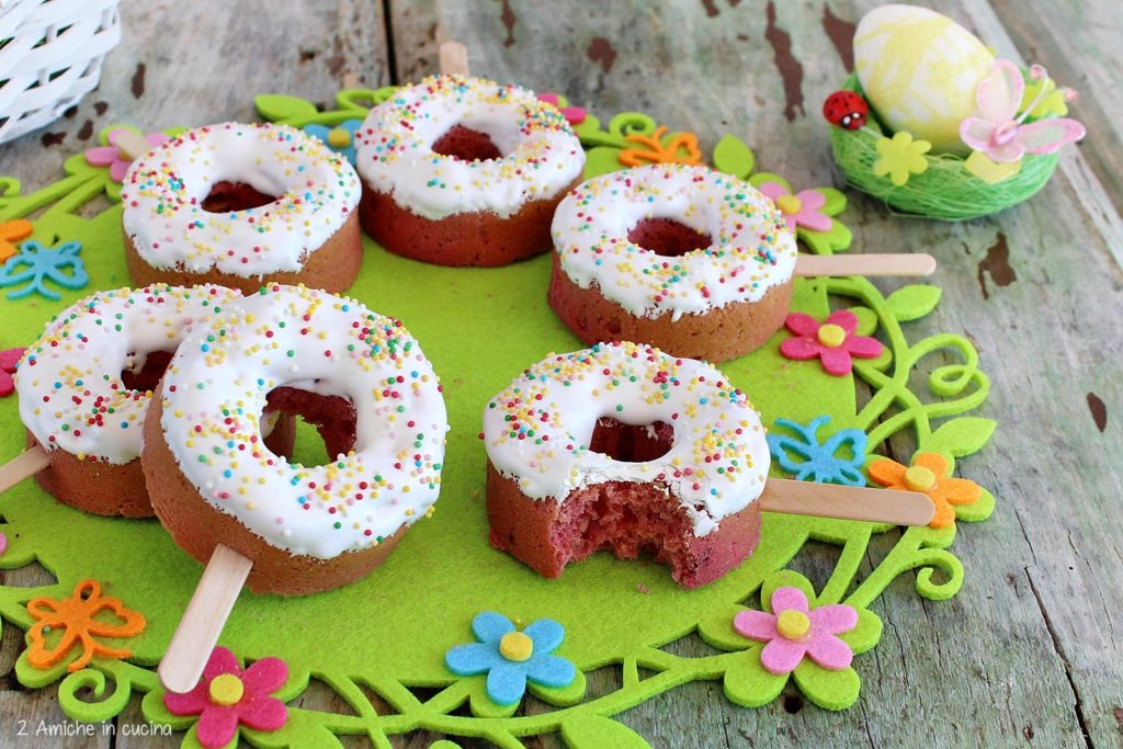 Ciaramicola donut, rivisitazione per bambini della classica ricetta tipica umbra