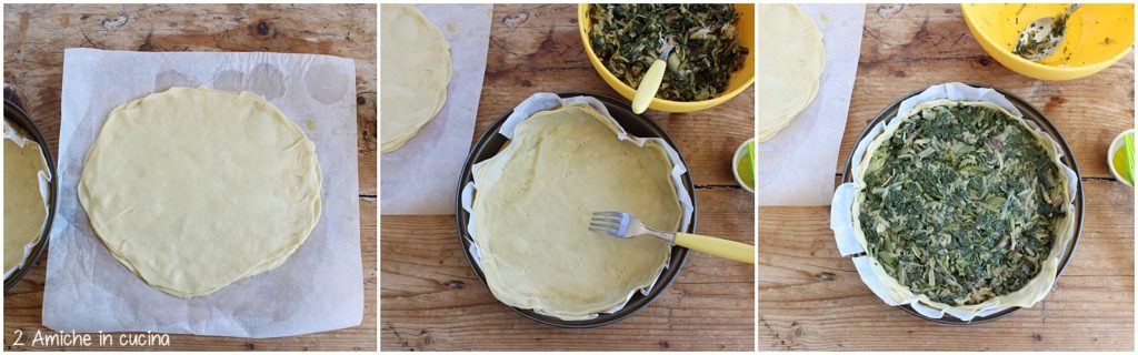 come preparare una torta salata con verdura