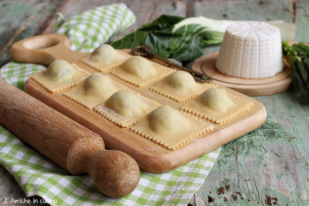 Tortelli di erbette, pasta ripiena tipica di Parma