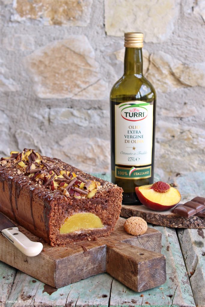 Plumcake all'olio extra vergine di oliva Turri e cioccolato